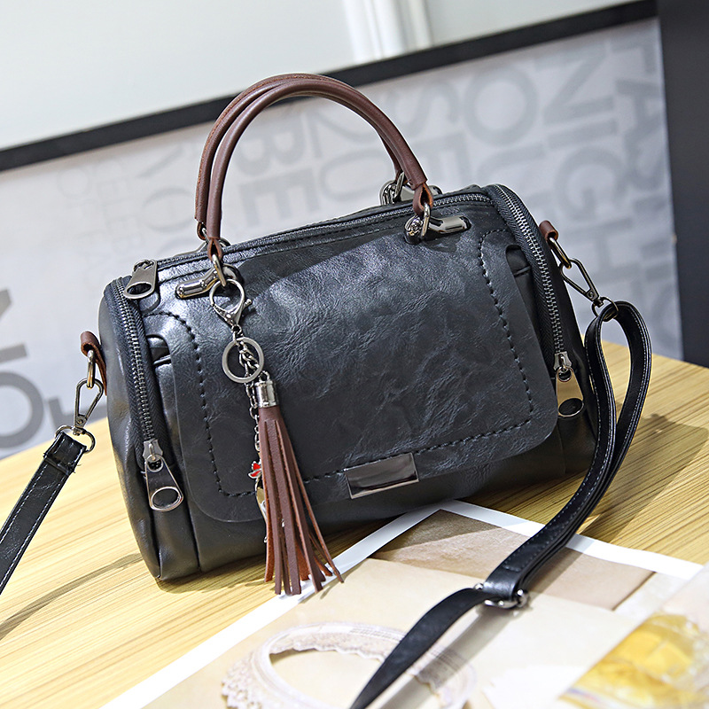 Cross Body Bag Shoulder - Women's High-quality Leather Satchel With Spacious Tassel Design New Free Delivery Designer Bag