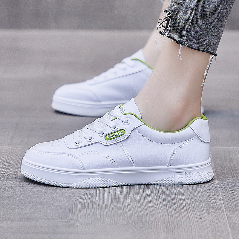 2025 NEW Low New Top Fashion White Sneakers Spring Autumn Comfortable Casual High Quality Hard wearing Non slip Female Flats Shoes eb