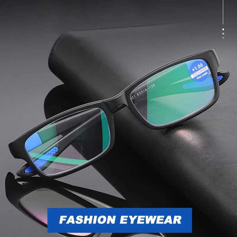 Ahora Ultralight TR90 Reading Glasses Blue Light Blocking Presbyterian Glasses Mens Hyperopia Optical Glasses+1.0+1.5+2.0+2.5+3 M240902
