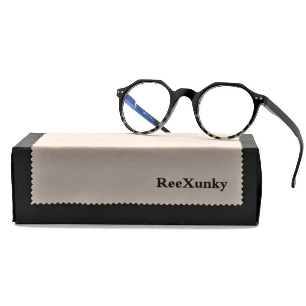 Neutral anti blue light computer glasses for women retro irregular frame gaming glasses for men anti glare glasses for men M240902