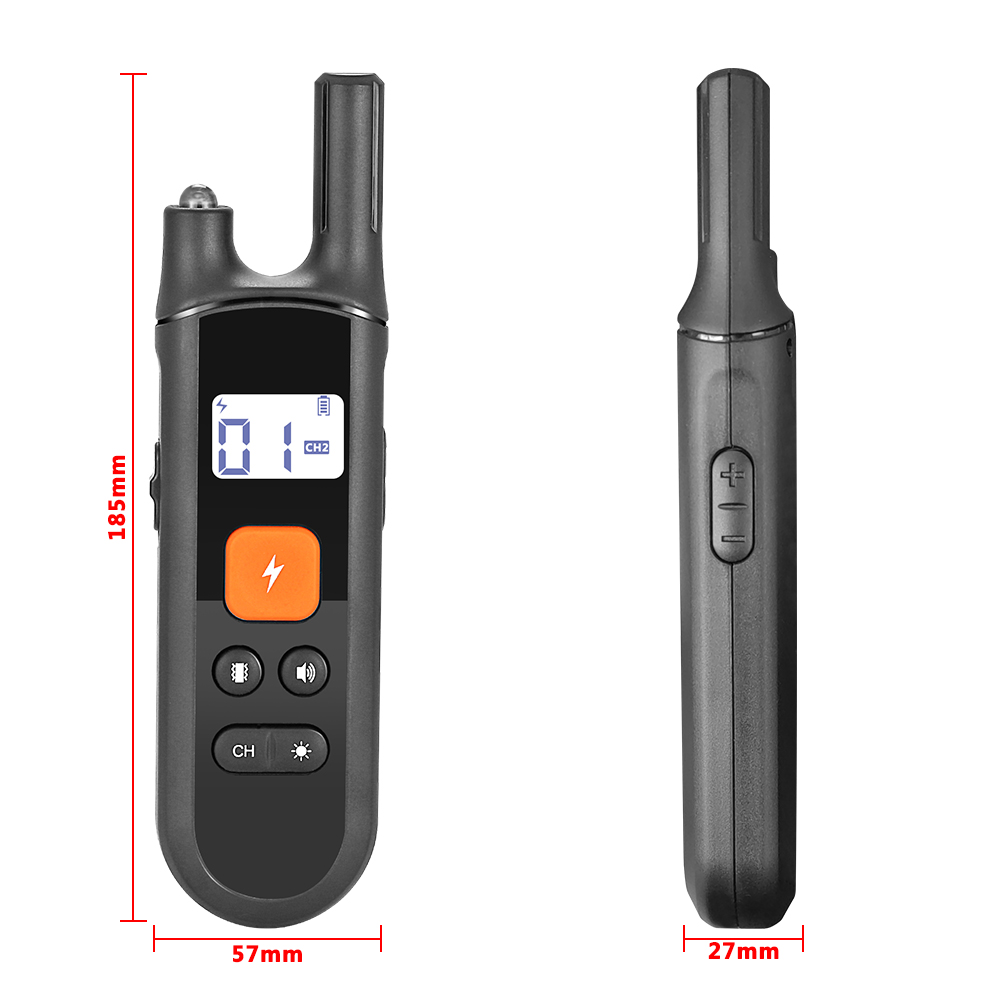 New Dog Training Collar Detachable Bark Rechargeable Shock Device Rechargeable Waterproof Anti Barking Shock Vibration Collar fo