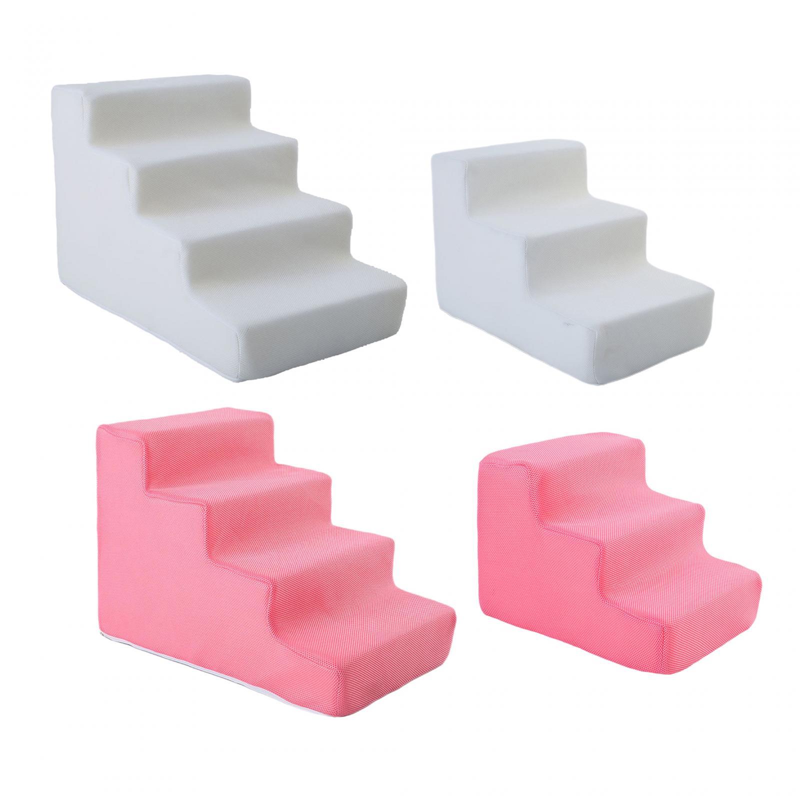 Dog Steps Non Slip High Density Pet Steps Ladder Pet Stairs Balanced Pet Steps for Couch Small Dogs and Cats Car High Beds Sofa
