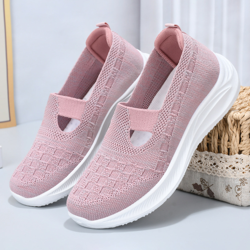 2023 Vulcanized High Quality Sneakers Slip on Flats Women Loafers Walking Outdoor Casual Shoes 80ec