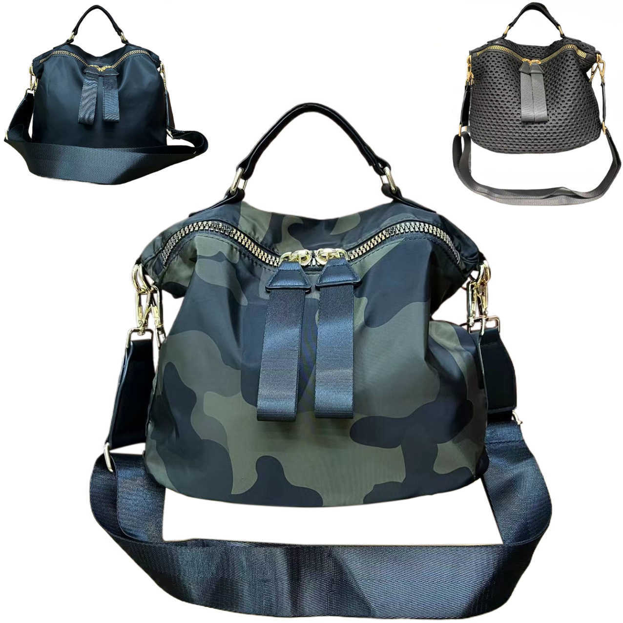 CMM Women's Korean Edition Leisure Saddle Bag Ultra Light Versatile Nylon Cloth Multi purpose Handheld Single Shoulder Crossbody Bag 240915