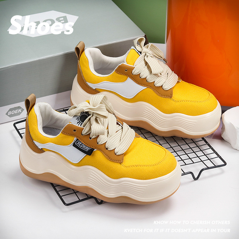 Hong Kong Chunky Sole Casual Shoes Retro Niche Style | Men & Women