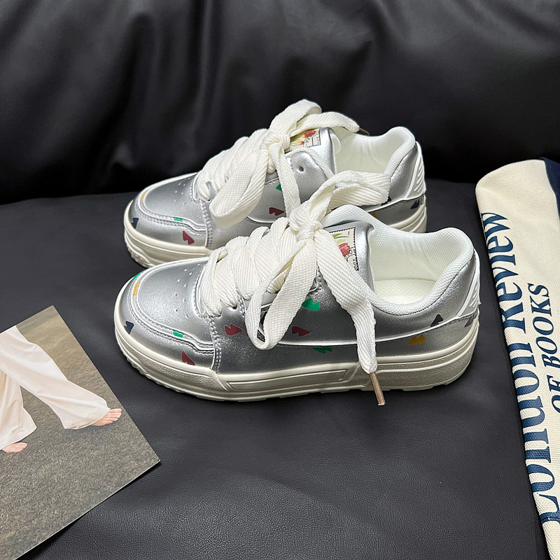 Versatile Thick-Soled Casual Sports Shoes for Women 77b3