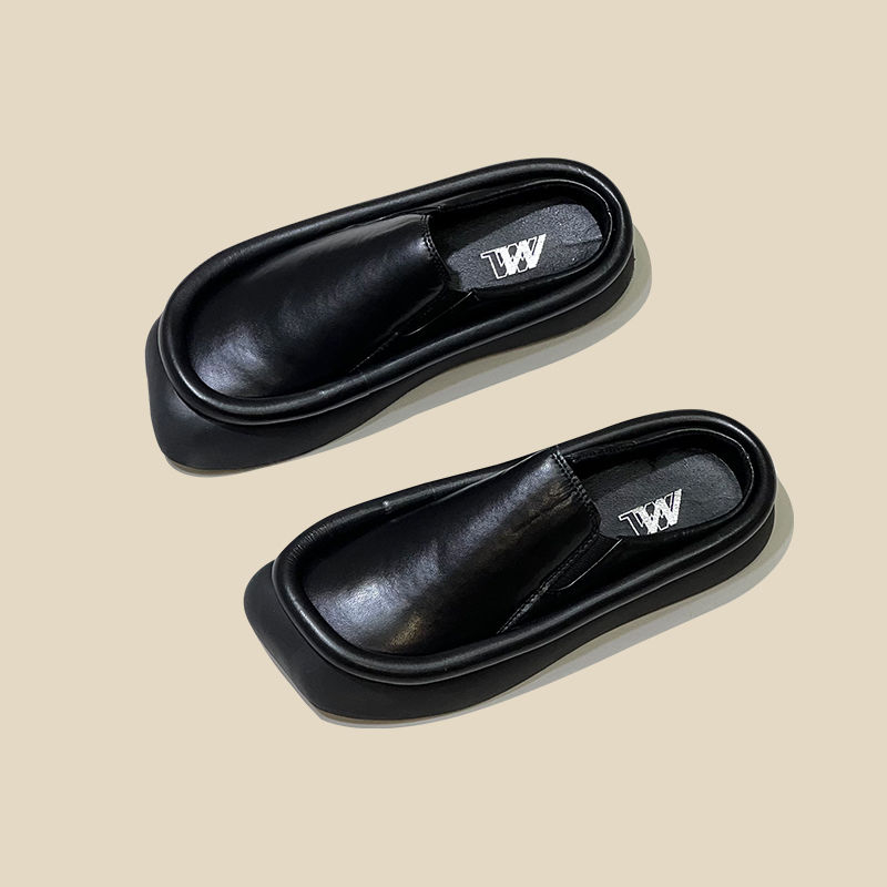 Summer New Fashion Baotou Muller Slippers Women Sandals Comfortable Flat Outdoor Casual Women's Shoes New Flip ps Womens Slides 89cc 's s