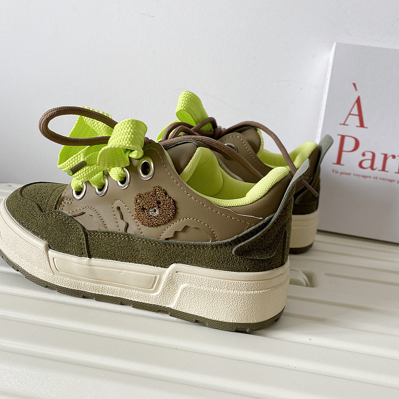 Women's 2024 Canvas Sneakers | Raspberry Powder Casual Lace-Up Flats for Spring cdae