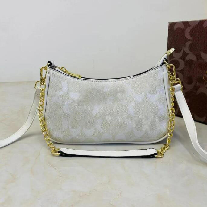 Designer bag Fashion all-in-one Underarm bag High-end women's bag Mahjong bag Diagonal chain bag Casual bag Light luxury handbag