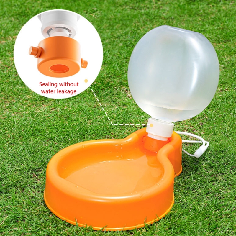Dogs Outing Water Bottle Portable Eating Bowl Dogs Water Bottle Pet Drinking Cup 090C