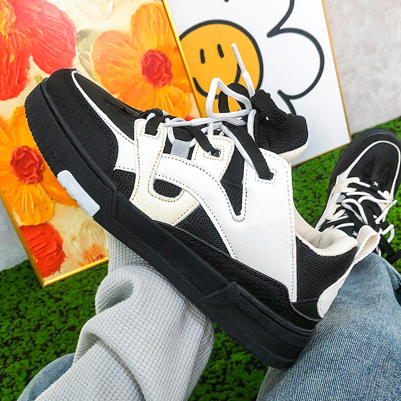 Fashionable Korean Versatile Canvas Board Shoes for Men and Women b118