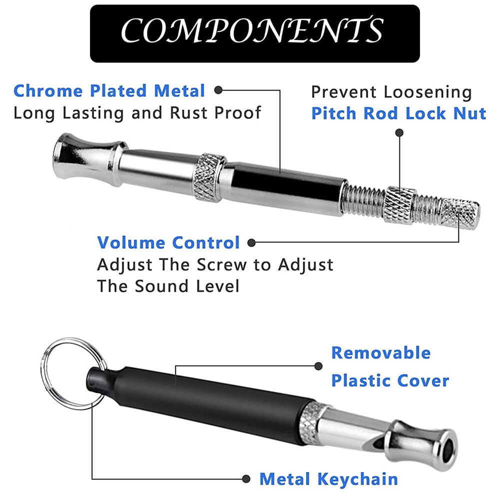 Dog Whistle for Stop Barking Professional Ultrasonic Dog Whistles Puppy Bark Control Training Tools Pet Dog Training Accessories