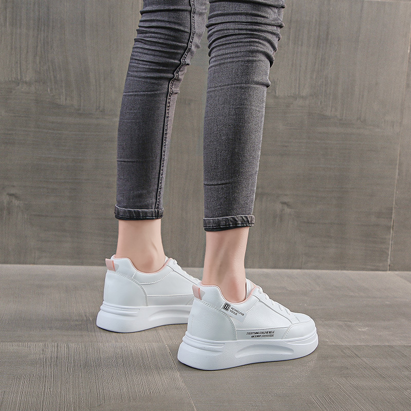 Women's Fashion Platform Sports Summer White Chunky Sneakers Vulcanized Casual Shoes Tennis Female Basket faa8