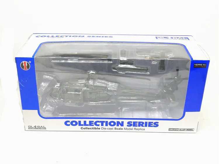 Hot alloy die-casting Black Hawk armed helicopter fighter model with sound and light childrens toy with box W240830