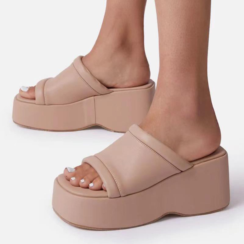 Women Sandals 2023 New Wedge Heels Sandals For Summer Women Shoes Platform Sandals Wedges Zapatos Mujer Slippers Summer Footwear
