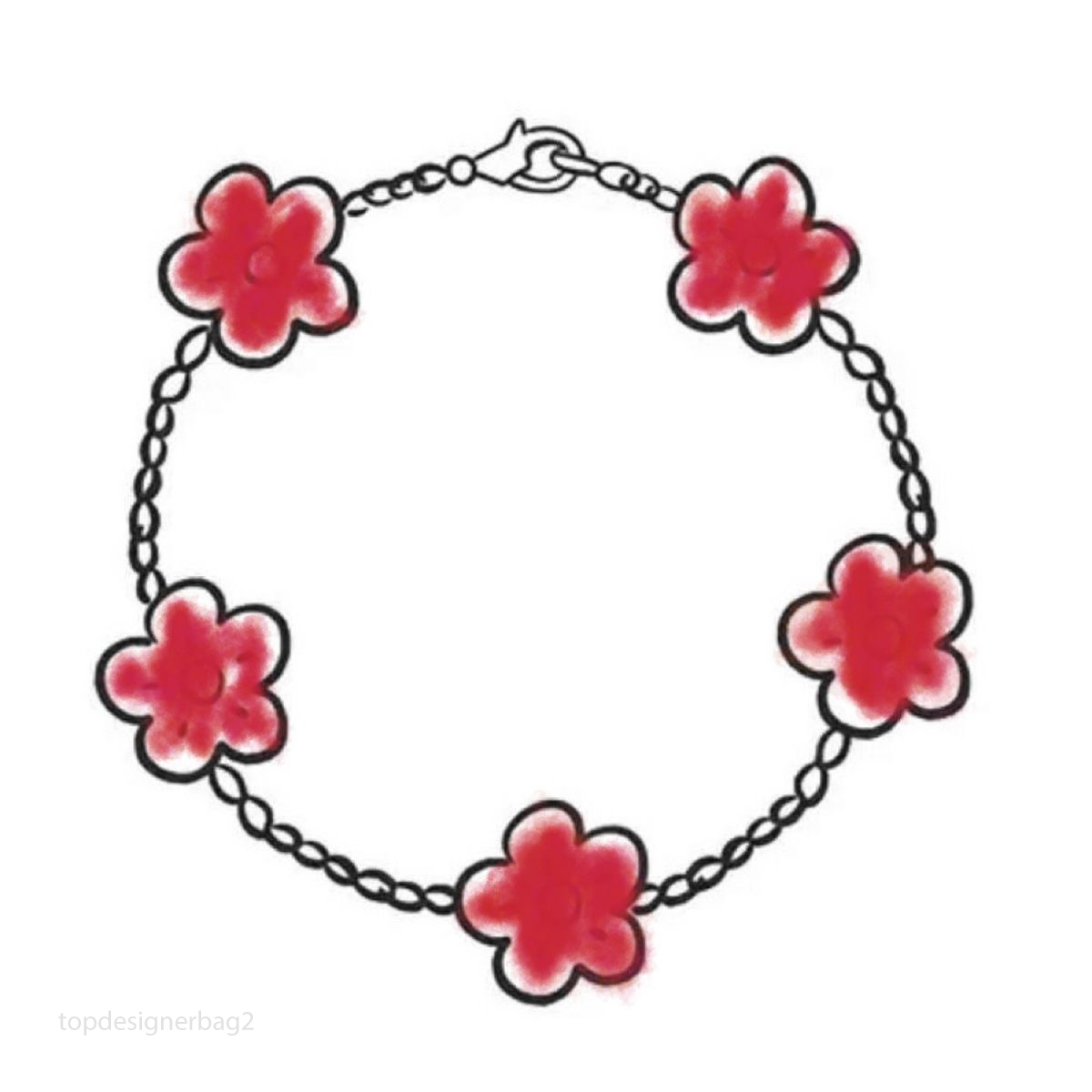 designer bracelet Fashion Classic Clover Necklaces Pendants Mother-of-pearl Stainless Steel Gold Plated for Women Girl Valentines Mothers Day Engagement