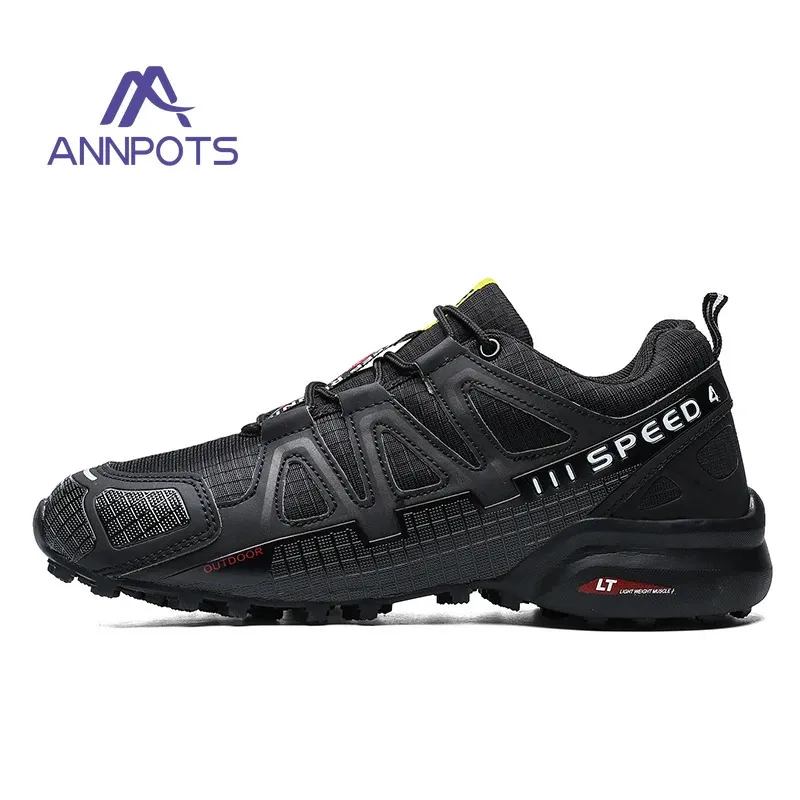Men Cross-Country Sneakers Man Quality Outdoor Hiking Shoes Trail Running Speed Mens Athletic Shoe Non Slip Cycg Sports