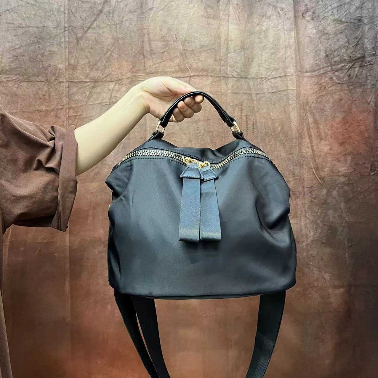 CMM Women's Korean Edition Leisure Saddle Bag Ultra Light Versatile Nylon Cloth Multi purpose Handheld Single Shoulder Crossbody Bag 240915