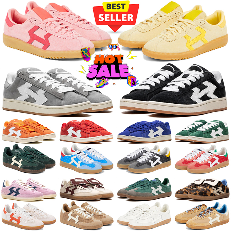 with box 2024 classic casual shoes for men women platform designer sneakers black white gum Leopard pink velvet red green suede mens womens outdoor sports trainers