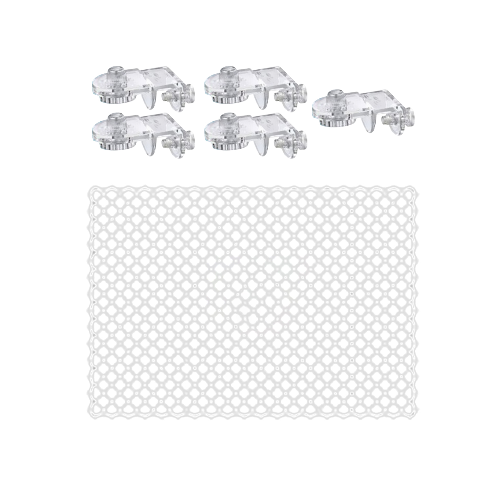 Aquarium Screen Net Mesh Fish Tank Anti-Jumping Net Covering Replacement Mesh Netting Fish Tank Covering Replacement Net