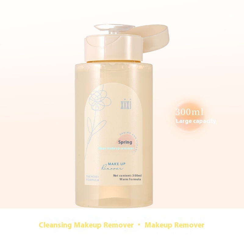 Non-Stimulating Xixi Waterproof Makeup Removing Fluid Perfect for Efficient Cleaning of Eyes, Lips, and Skin
