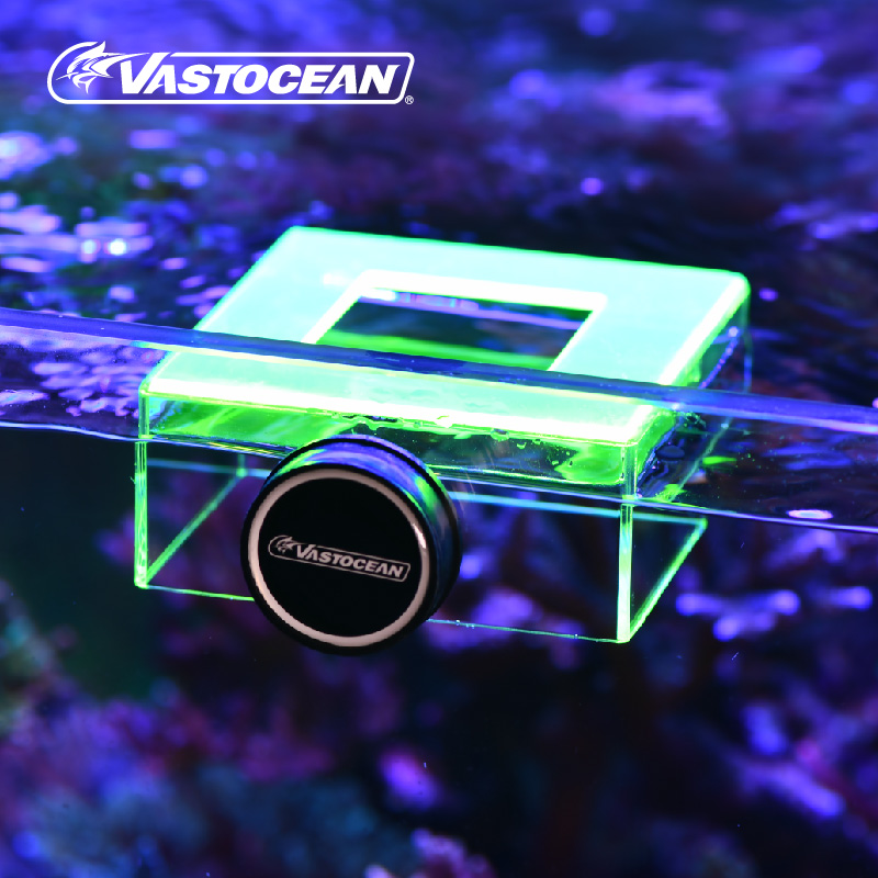 VASTOCEAN Strong Magnetic Acrylic Feeding Box Feeding Ring Aquarium Fish Food Fish Food Feeding Ring Feeding Ring