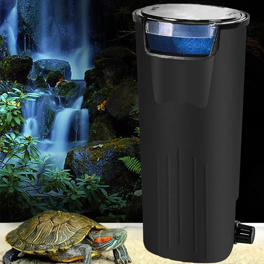 Aquarium Filter 5W Low Water Reptile Filter Plastic Clean Water Pump Turtle Tank Powerful Filtration Water Pump