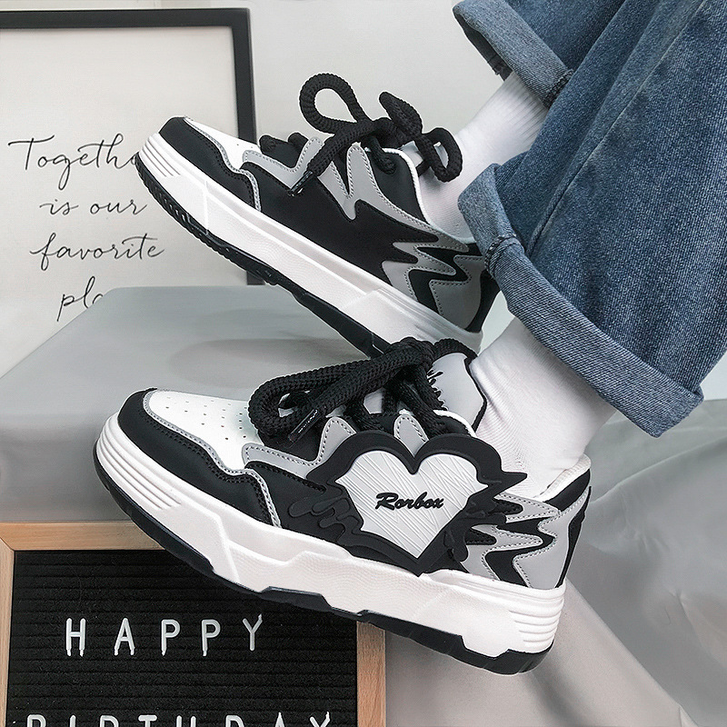 Lightweight Splicing Design Casual Shoes for Men and Women 0432