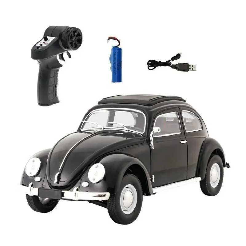 CXD D62 1 16 full-size professional drift remote control retro toy LED RC car Mini ic 1950 model gift Free shipping
