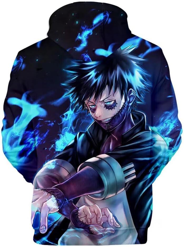 Hoodie for Mens Womens Anime Hoodie Halloween Cosplay Novelty Hooded Pullover Sweatshirt Graphic Hoodies sweatshirt Pullover Long Sleeve 2025