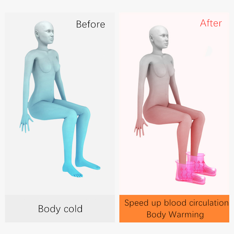 Home Women Soaking Feet Shoes Portable Foot Bath Massage Healthy Shoes Slip-On Indoor Feet Care Relax Body Couples Shoes 1Bb