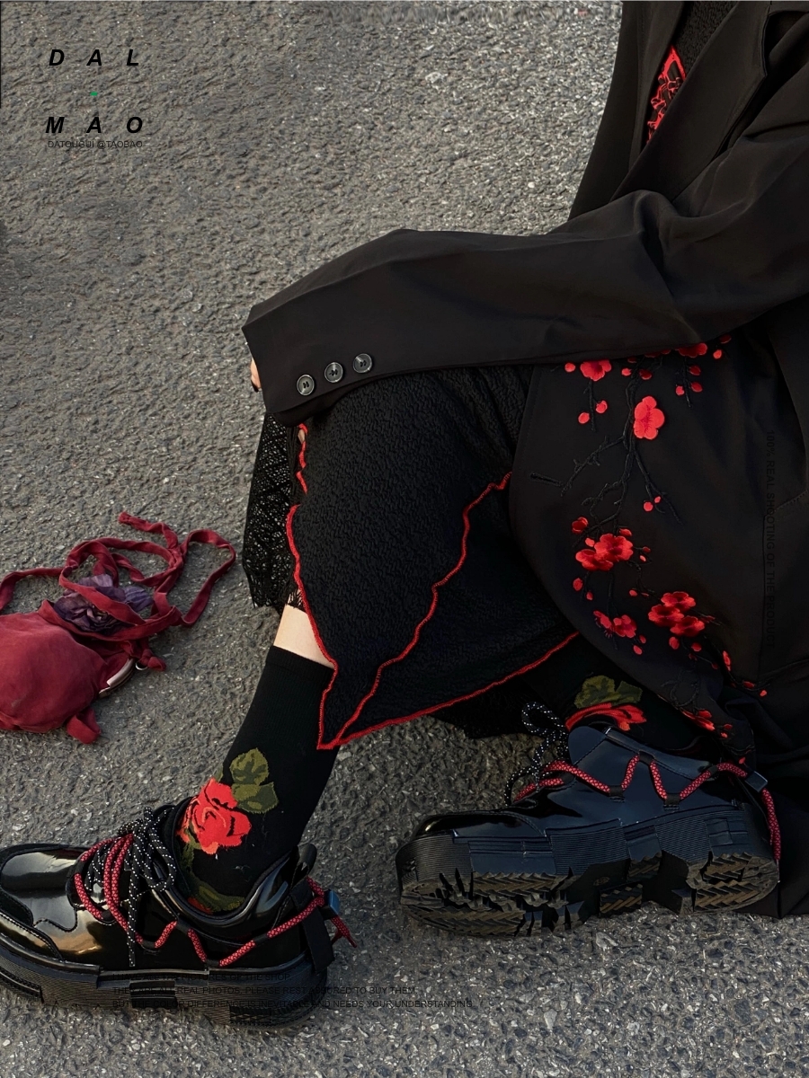 2025 new 2b6af Small British Women Style Leather 2023 Spring And Autumn Loafer Heightened Thick Bottom Platform Lace-up Shoes