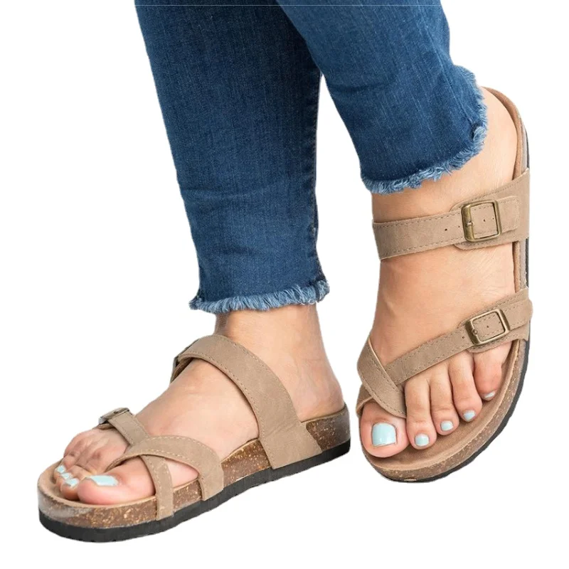 Women Sandals Rome Style Summer Sandals For 2022 Flip Flops Plus Size 35-43 Flat Sandals Beach Summer Zapatos Mujer Casual Shoes