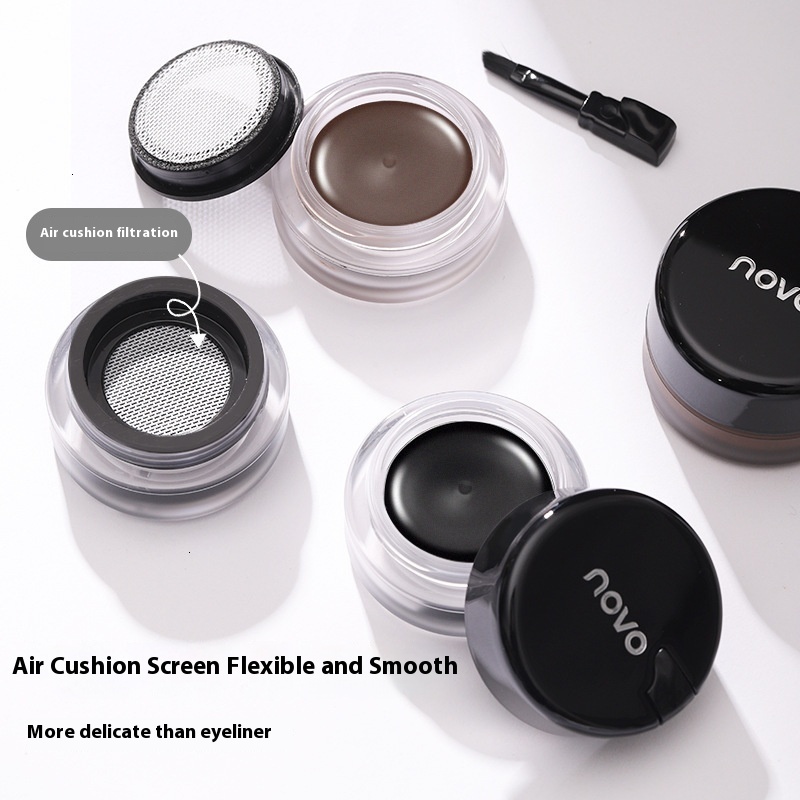 Waterproof Eyebrow Pencil by NOVO - Long Lasting Brown Shade Ideal for Student Parties