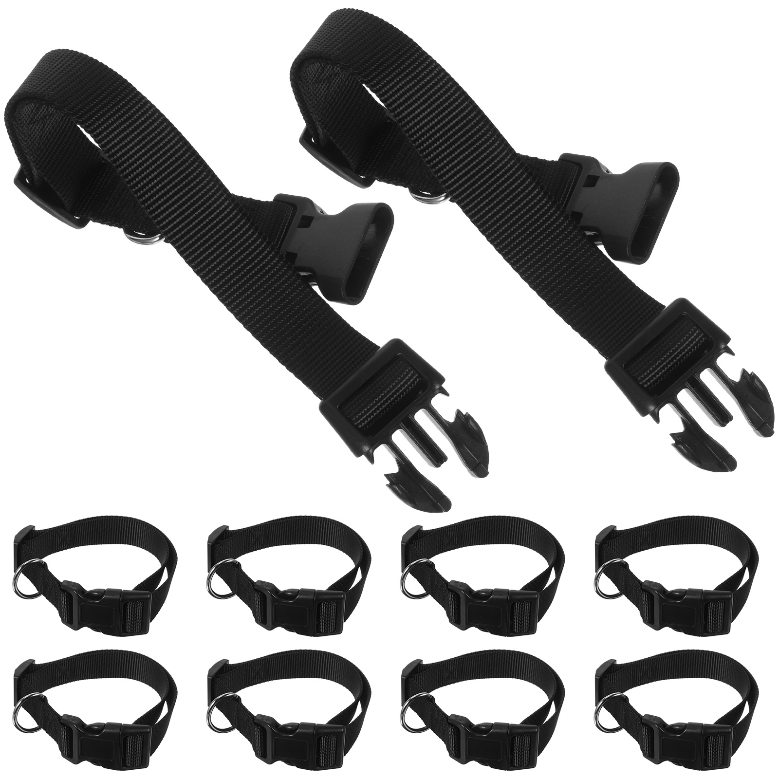 10 Pcs Adjustable Cow Collars Goat Halter Horse Sheep Farm Animal Accessories Livestock