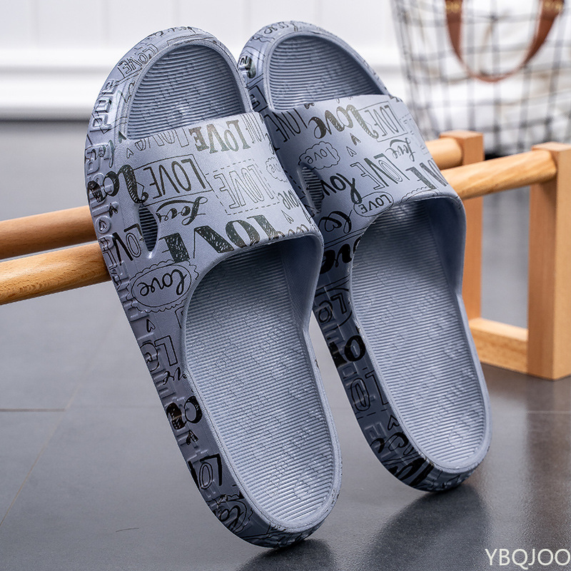 Shoes Men Summer Slippers 2022 New Beach Sandals Male New Quality Casual Flat Non-Slip Breathable Light Home Slides Chanclas Mujer Playa Eddc