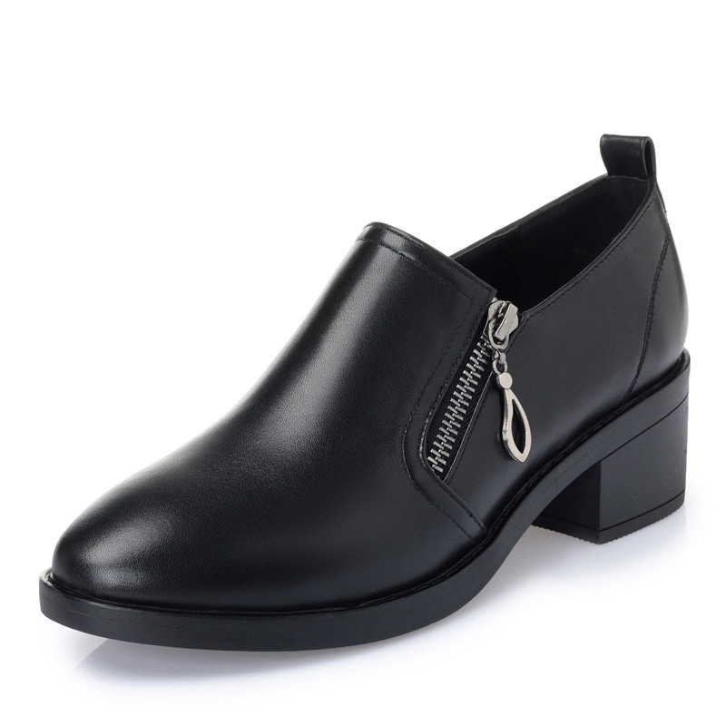 Shoes women 2024 autumn new genuine leather women shoes plus size ladies shoes fashion business dress women shoes
