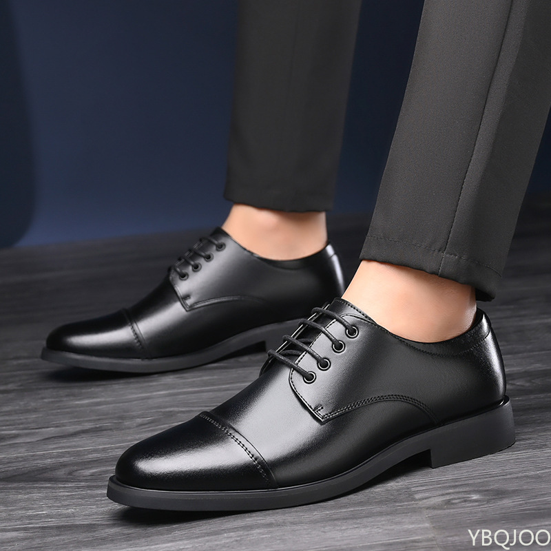 Business Classic Dress Fashion Elegant Formal Wedding Slip on Office Leather Shoes for Men Loafers New 38-44 6732