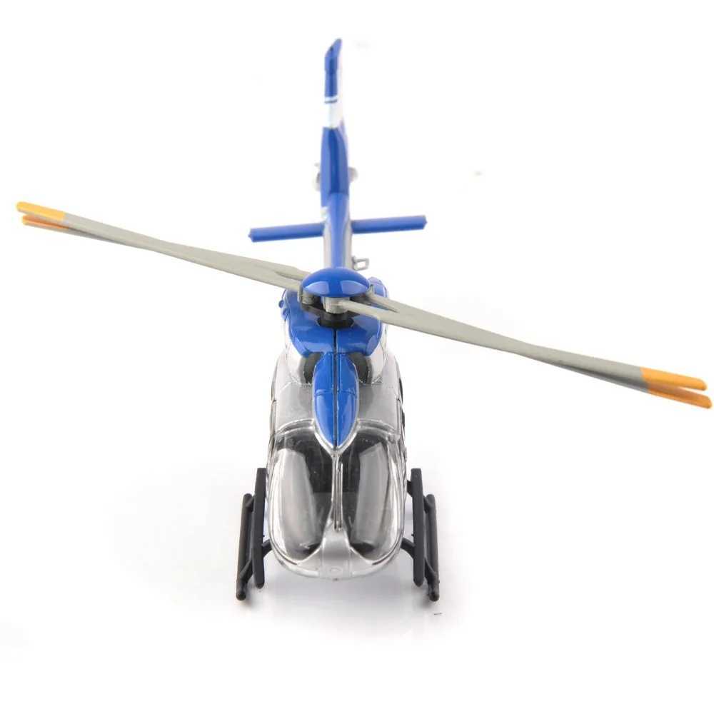 Used to collect 1/87 scale Airbus helicopter H145 Polizei Schuco model airplane models for fan childrens gifts W240830 Free shipping