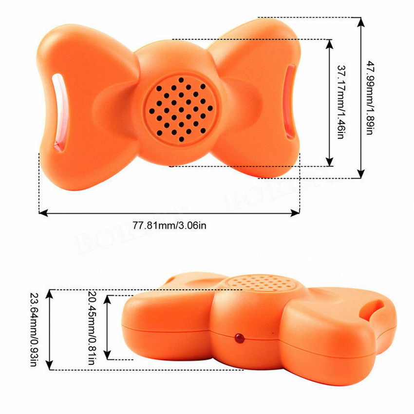 Automatic Voice Anti Barking Collar Dog Toy Vibration Pet Training Playing Stuff 100G2280