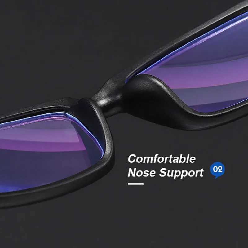 Ahora Ultralight TR90 Reading Glasses Blue Light Blocking Presbyterian Glasses Mens Hyperopia Optical Glasses+1.0+1.5+2.0+2.5+3 M240902