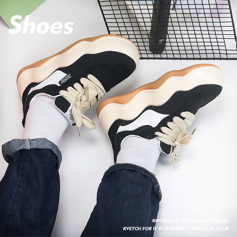 Hong Kong Chunky Sole Casual Shoes Retro Niche Style | Men & Women