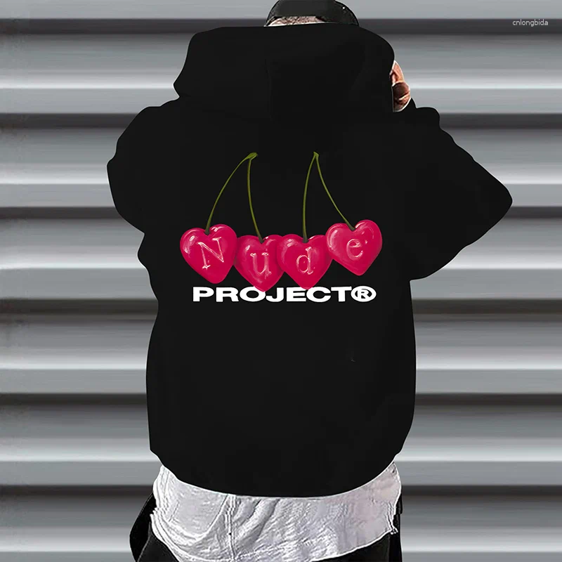 Mens Hoodies Nude Project Womens Men Hoodie Brand Sweatshirts Clothes Vintage Fashion Casual