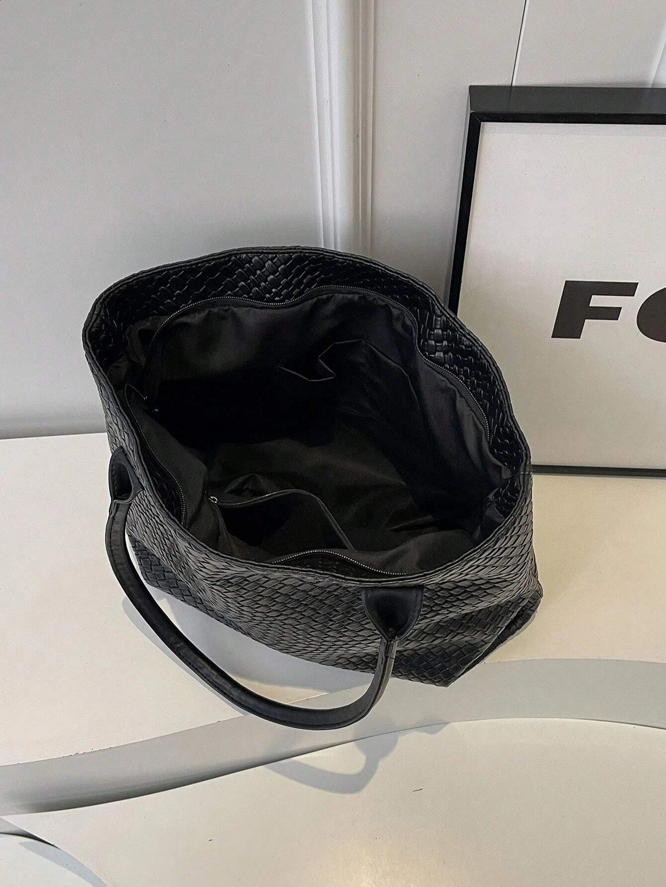 pattern handbag large capacity business and leisure portable womens shoulder bag 240830