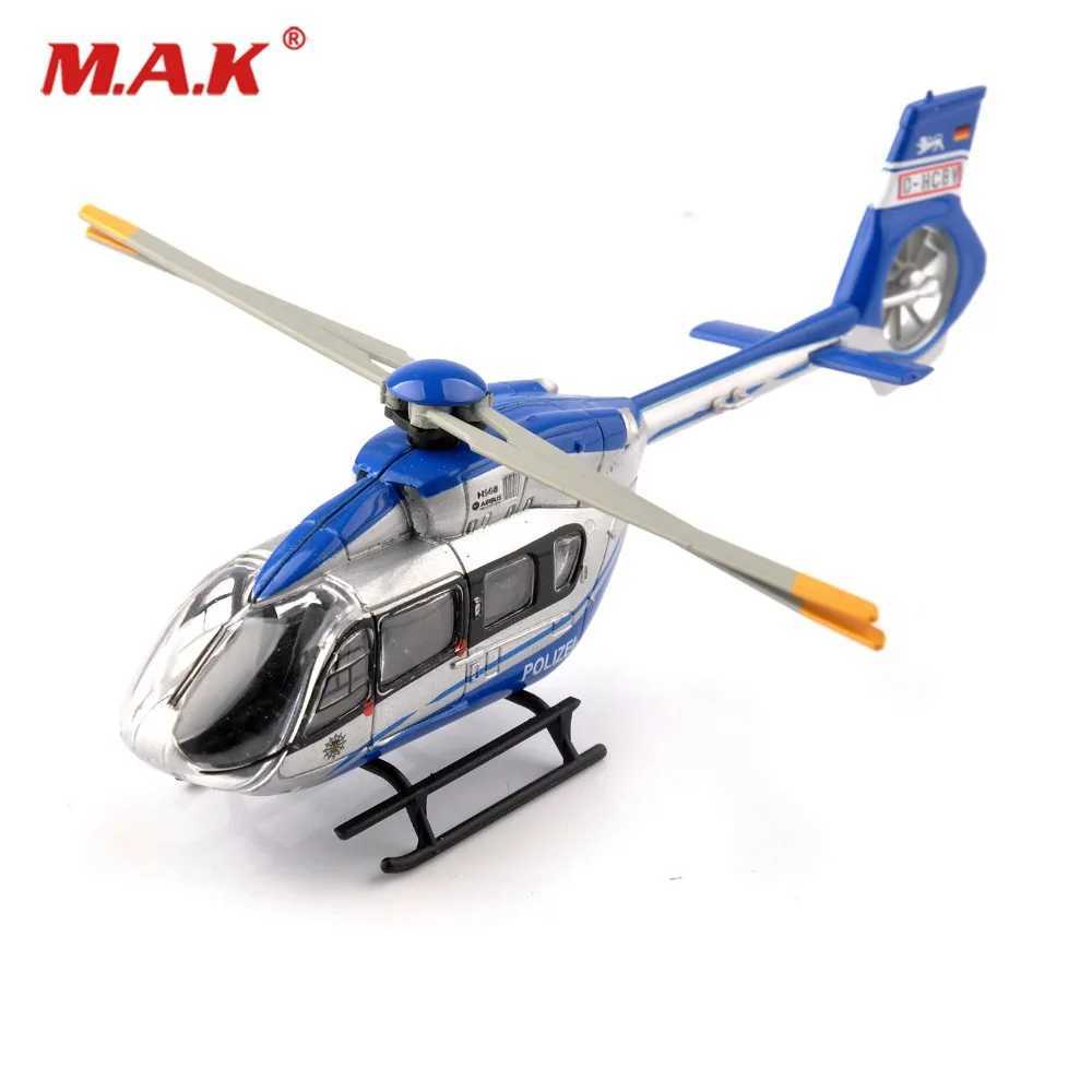 Used to collect 1/87 scale Airbus helicopter H145 Polizei Schuco model airplane models for fan childrens gifts W240830 Free shipping