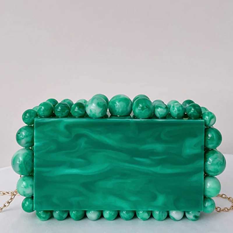 CMM Orange Purple Green Gold Acrylic Clutch Bag Luxury Box Party Purse Day Clutches Pink Silver Handbags Ladies Crossbody Bag 240902