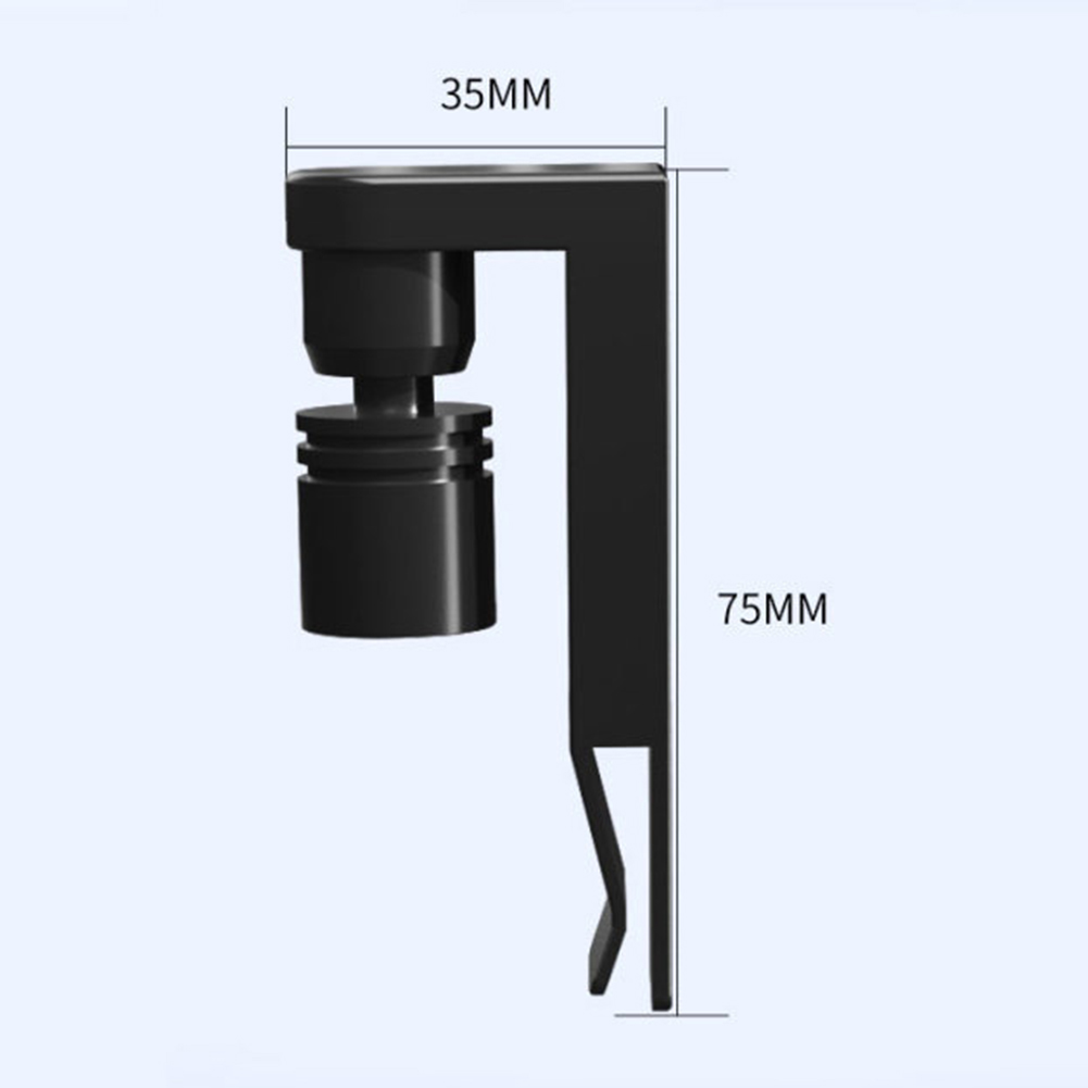 Fish Tank Clip On Light Clamp Aquarium Light Aluminum Alloy USB Aquarium Light 360° Rotation Lighting Lamp Clamp For Fish Tank