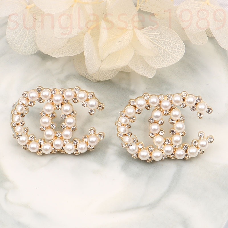80 Elegant Classic Geometric Sterling Silver Earrings with Crystal & Pearl Accents - Perfect Holiday Gift