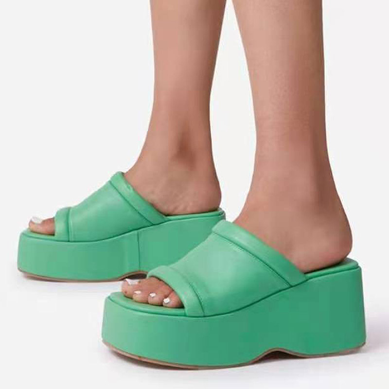 Women Sandals 2023 New Wedge Heels Sandals For Summer Women Shoes Platform Sandals Wedges Zapatos Mujer Slippers Summer Footwear