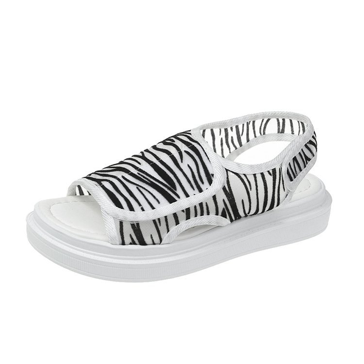 2025 NEW Casual Summer New Fashion Women Platform Sandals Breathable Mesh Flip ps Beach Shoes Comfortable Flat Walking Sandalias